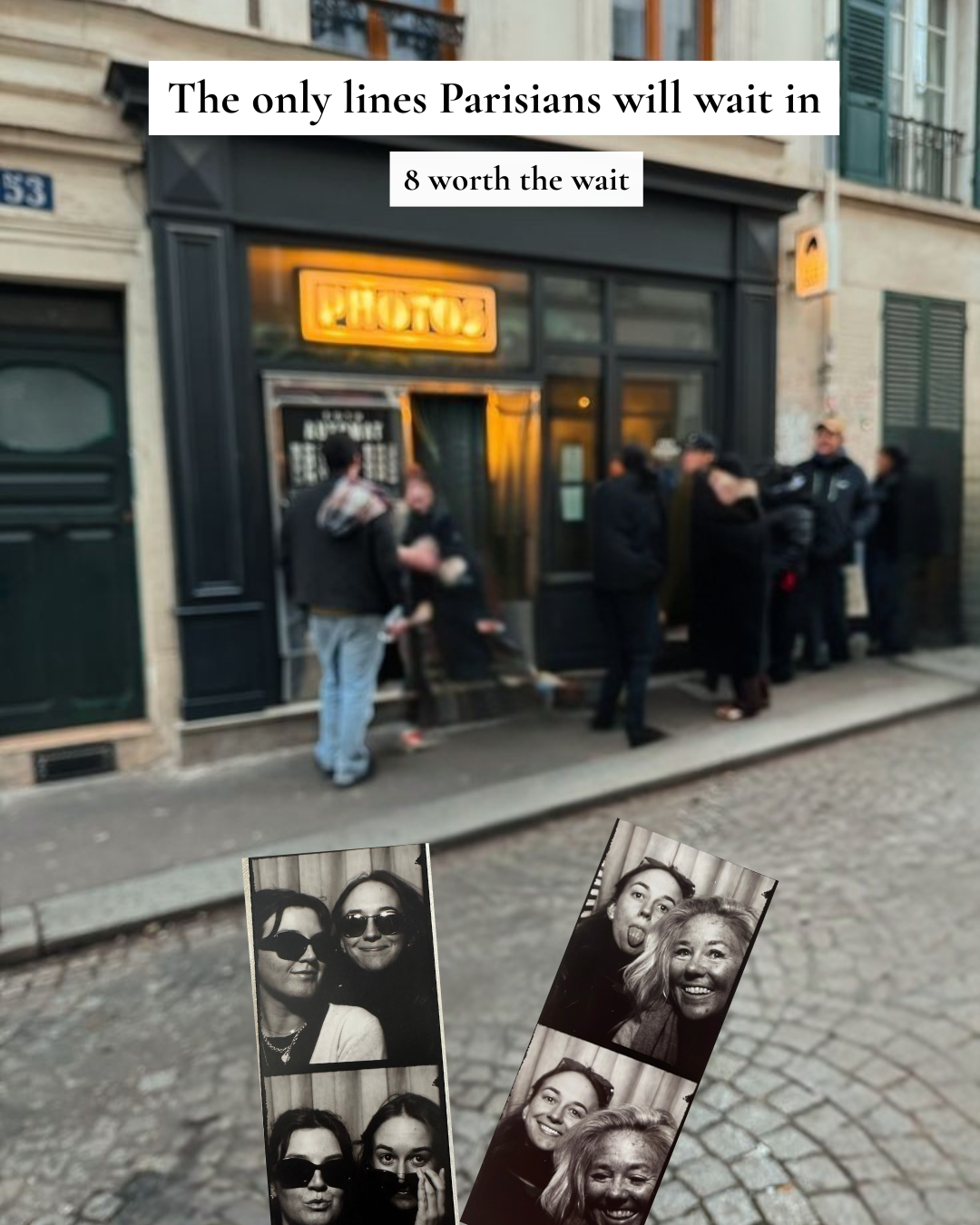The Only Lines Parisians Will Wait In