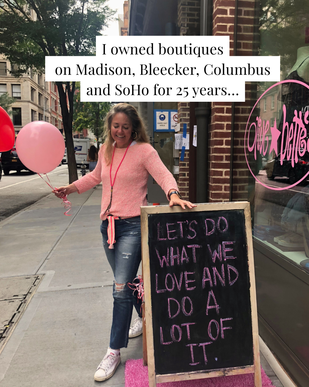 I owned NYC boutiques