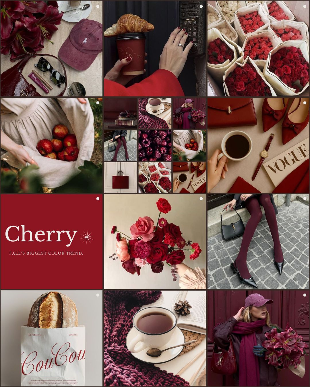 Cherry-Fall's Biggest Color Trend