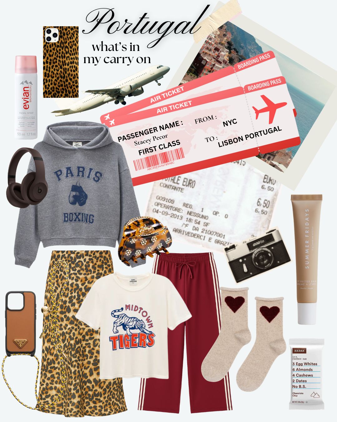 Portugal...What's in my Luggage