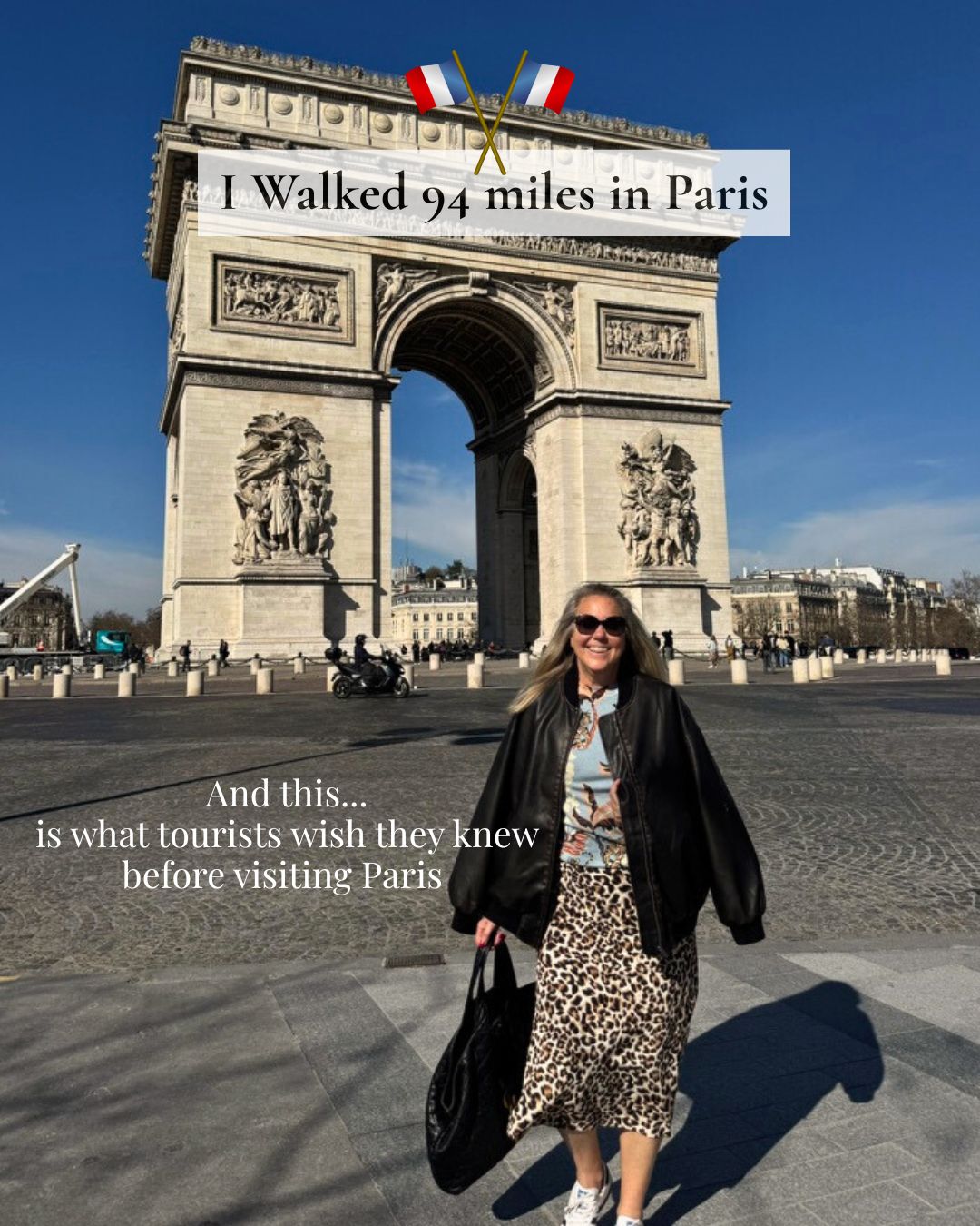 I walked
