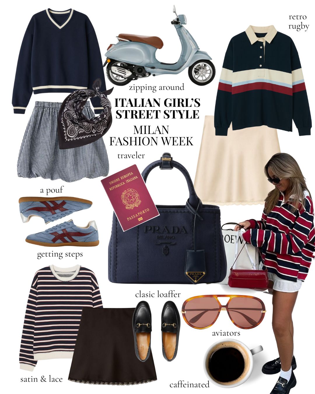 Italian Girl’s Street Style