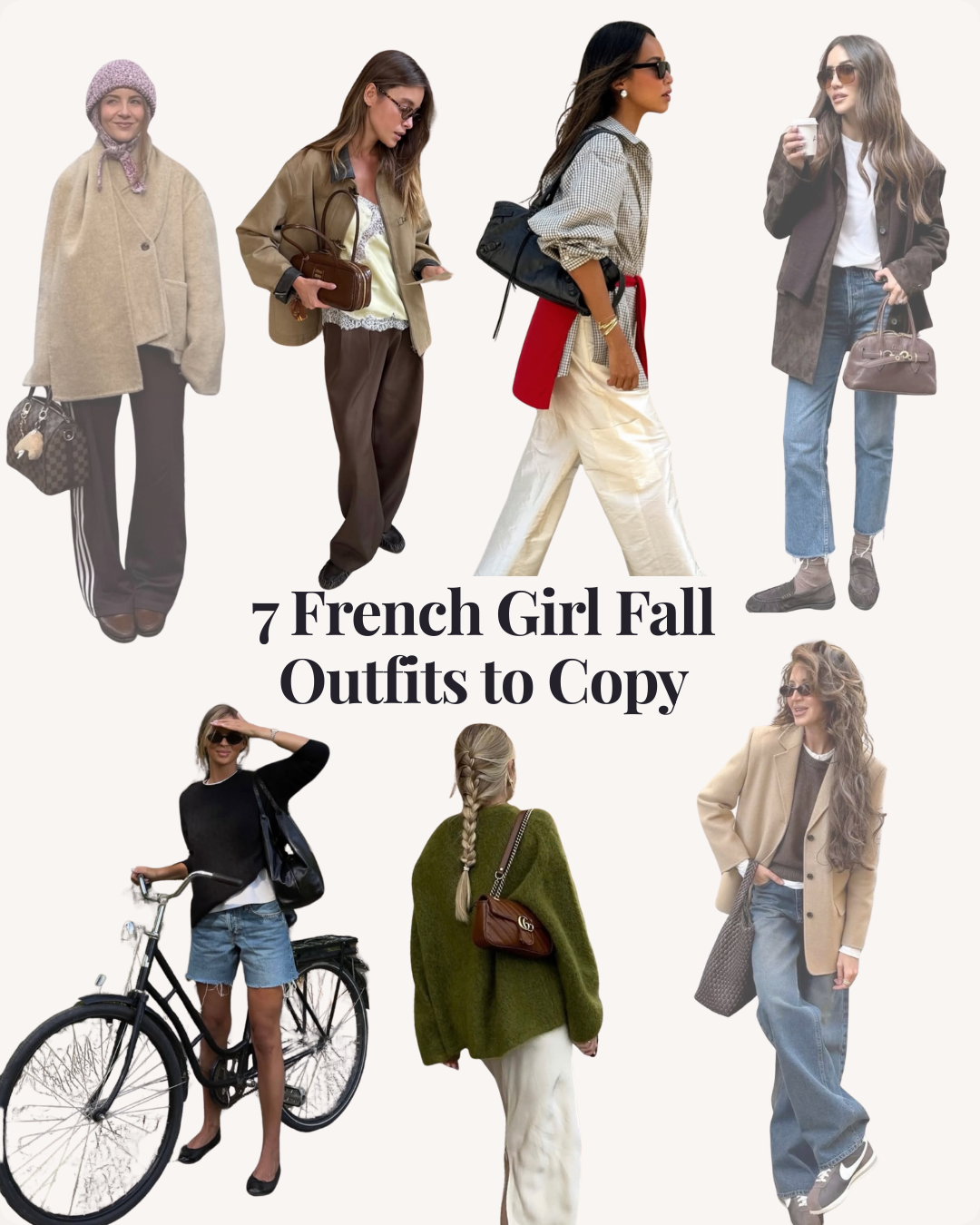 7 French Girl Fall Outfits To Copy