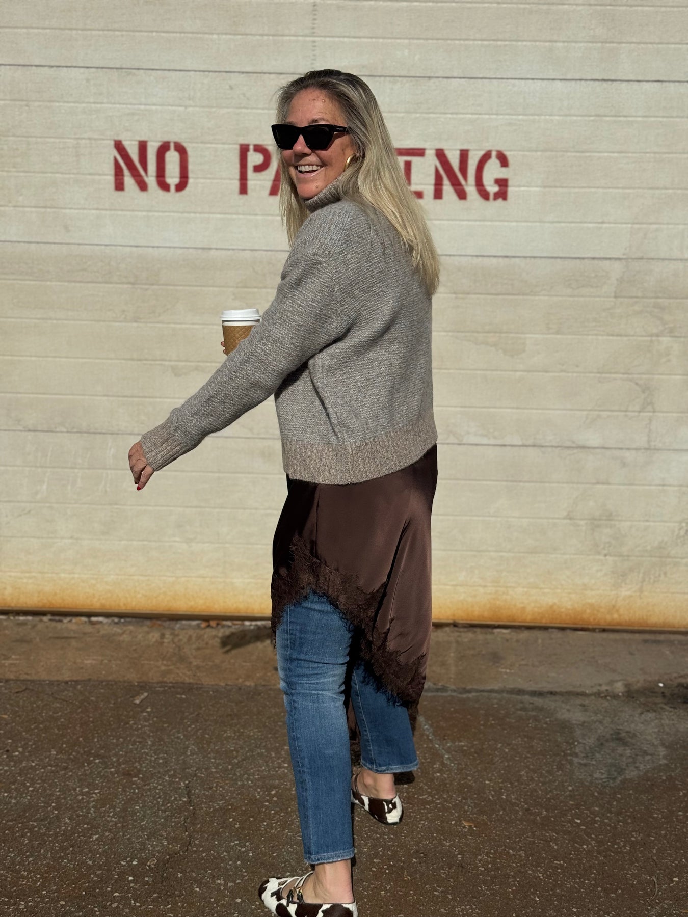 How To Style A Lace Dress + Jeans