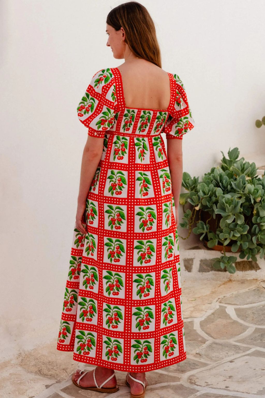 Pink City Prints - Elizabeth Maxi Dress - Cherry Picnic