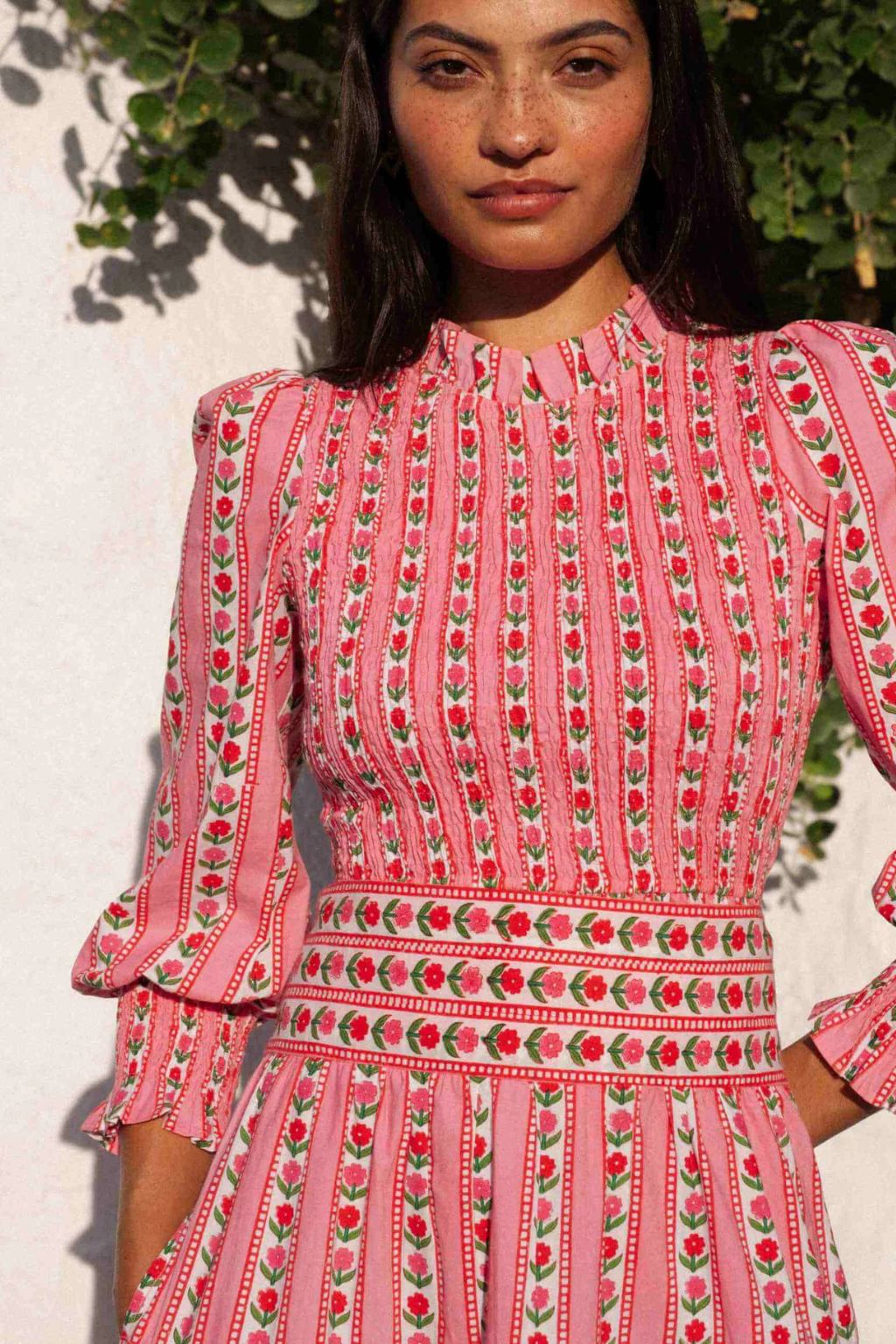 Pink City Prints - Rah Rah Maxi Skirt - Alpine Rose