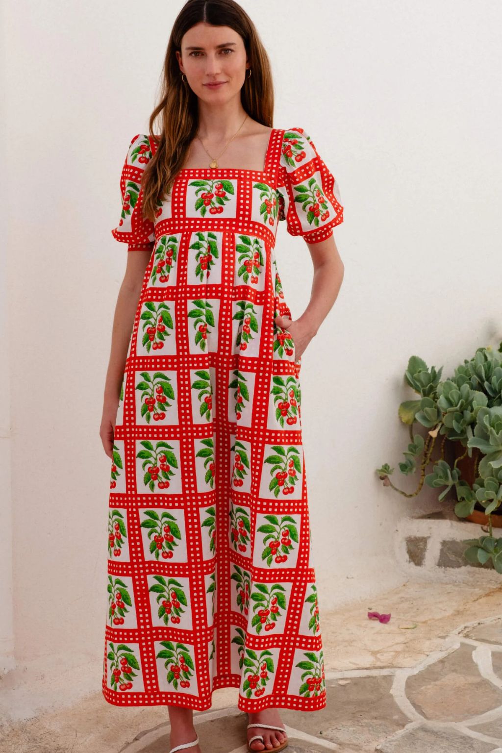 Pink City Prints - Elizabeth Maxi Dress