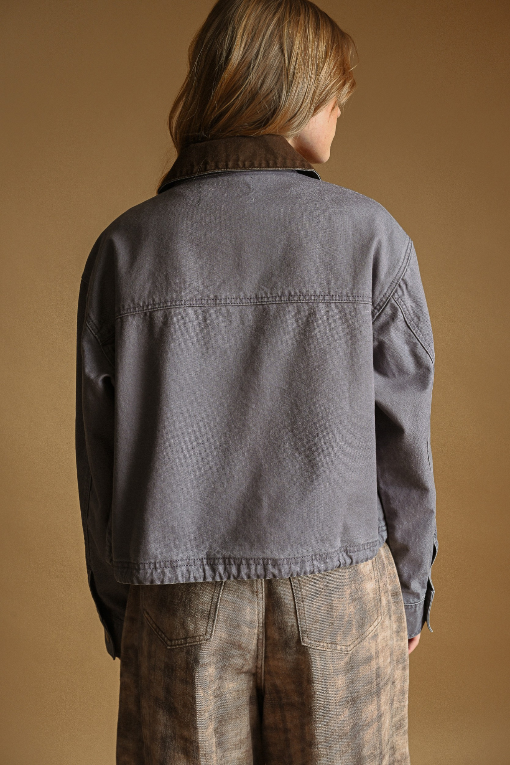 Road G - Utility Jacket With Contrast Collar