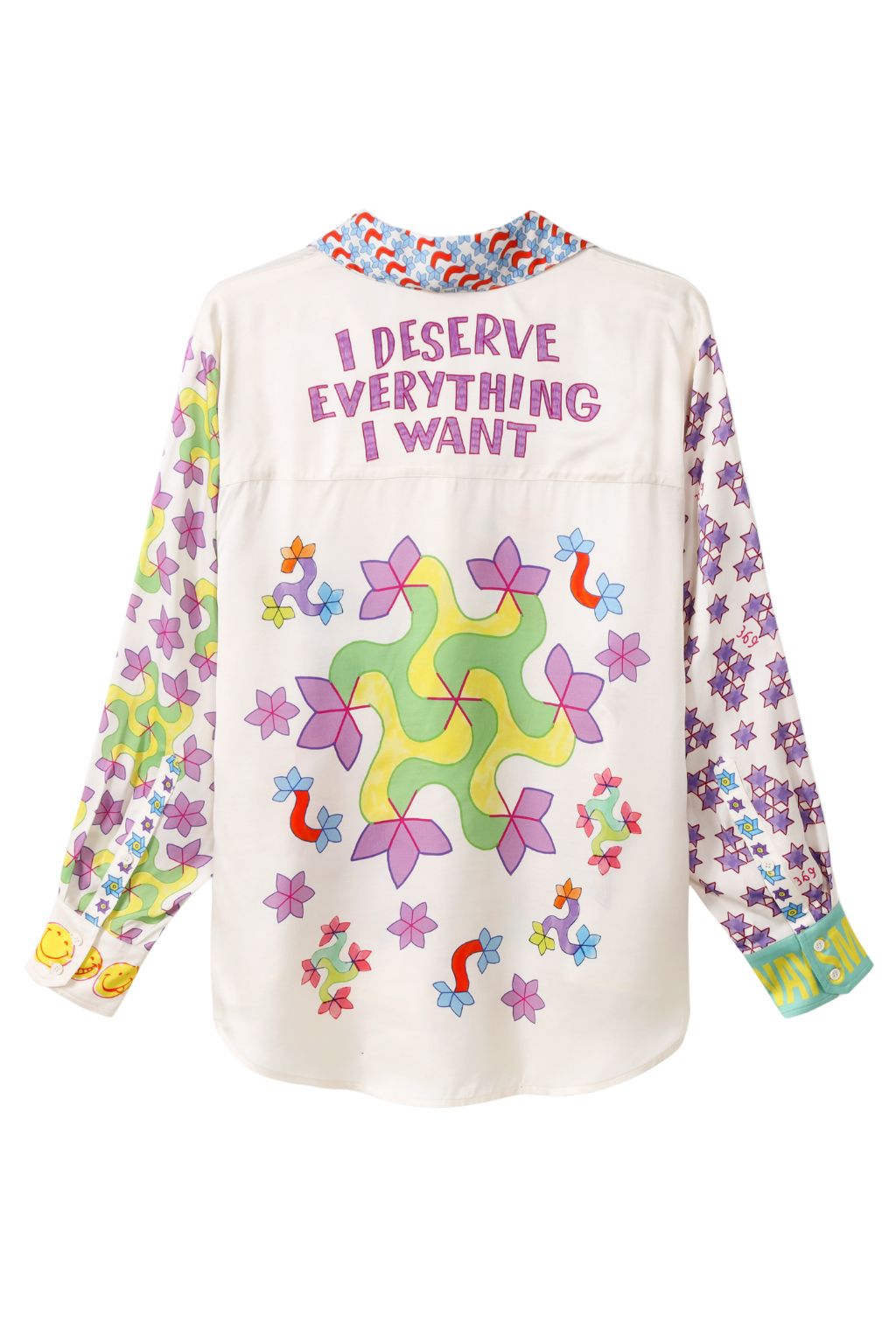 Me369 - Isabel Printed Shirt - Markers