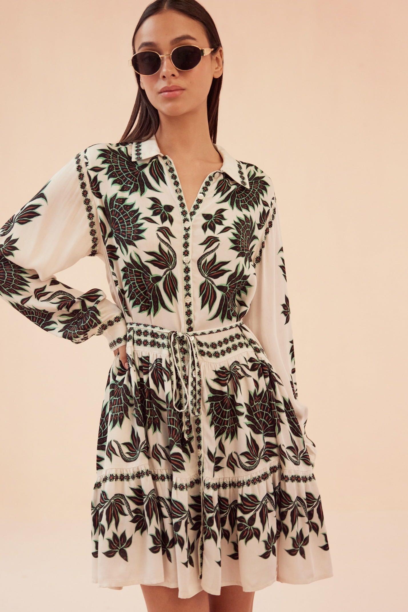 Omika - Tula Mini Dress - Gia Macaroon