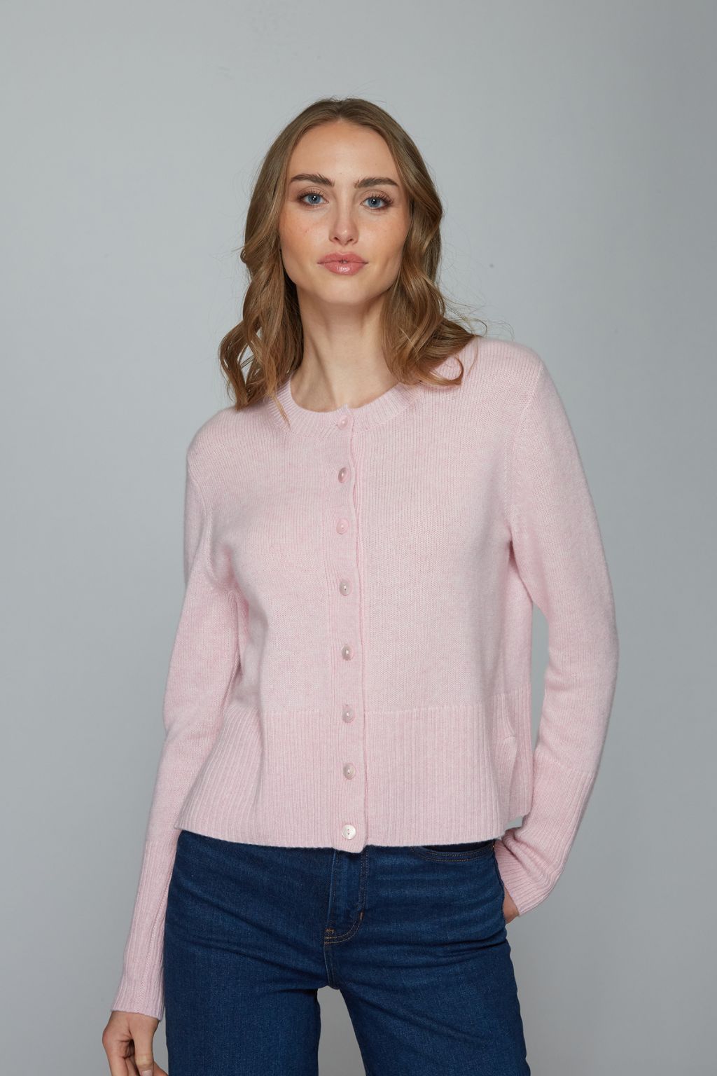 Autumn Cashmere - Hi Rib Cardigan W/ Slits