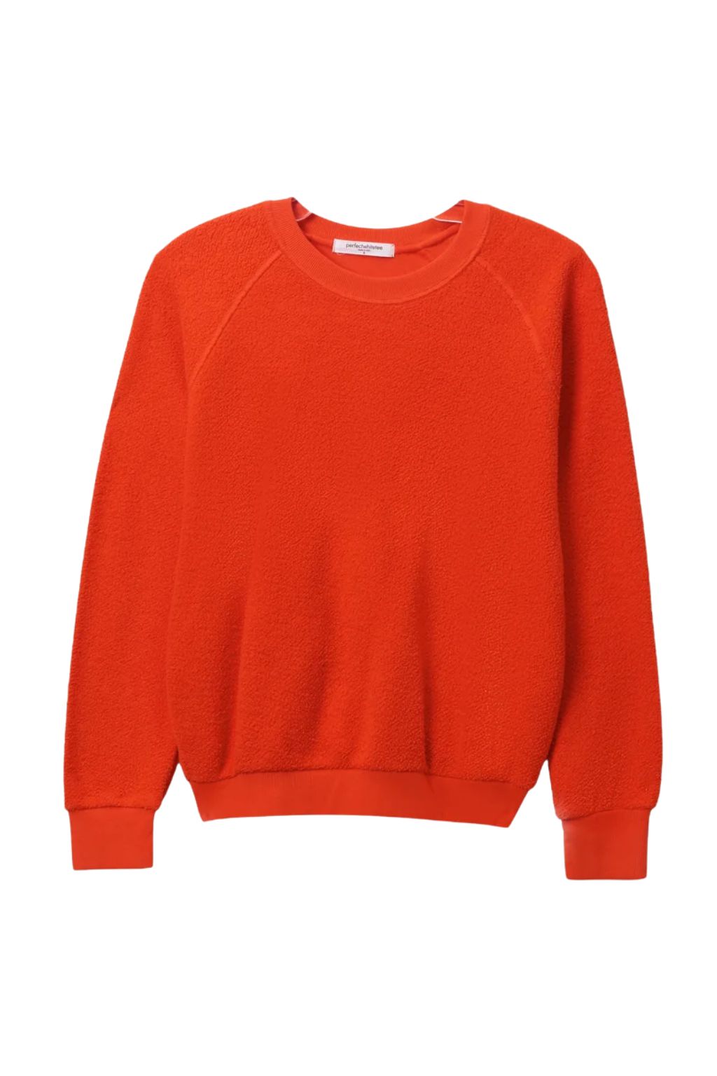 PerfectWhiteTee - Ziggy Inside Out Sweatshirt - Tomato