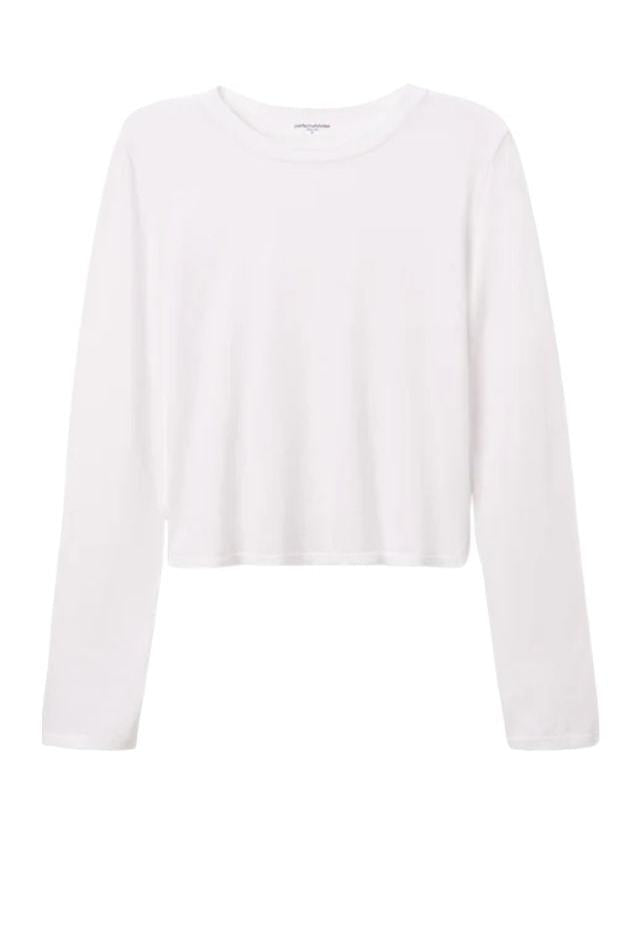 Perfect White Tee - Jamie Cotton Long Sleeve Tee