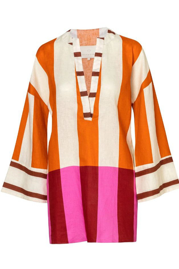 Cala De La Cruz - Siena Dress - Bengal/Multi