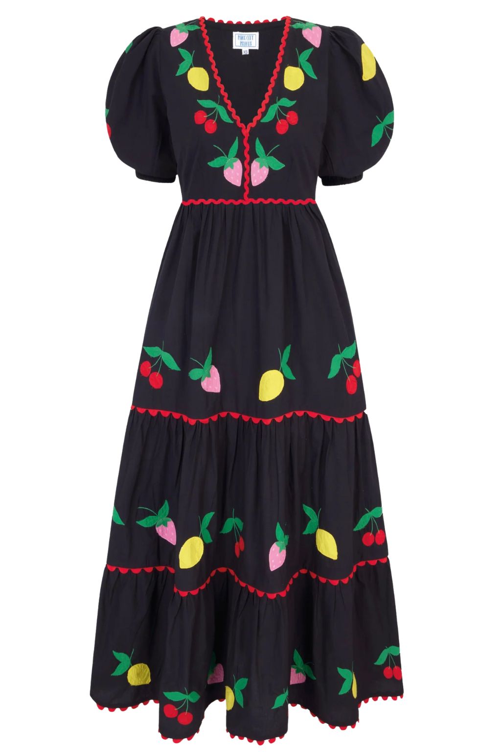 Pink City Prints - Jolie Dress - Feeling Fruity