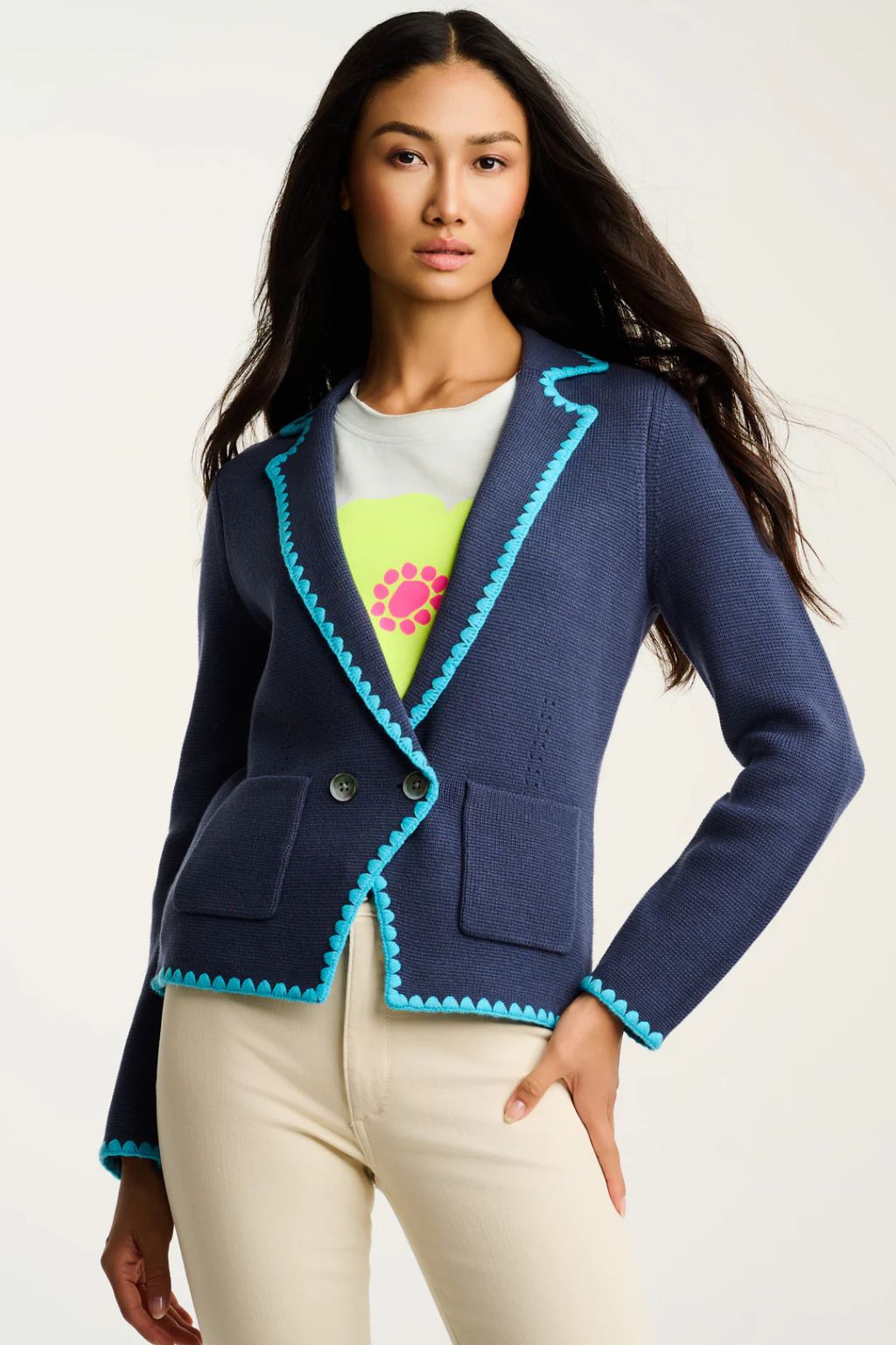 Lisa Todd - Stitchy Mix Blazer