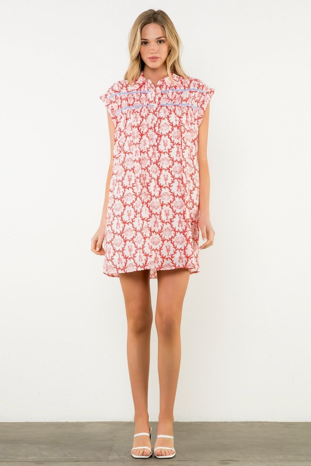 Olive and Bette's - Shell Print Dress