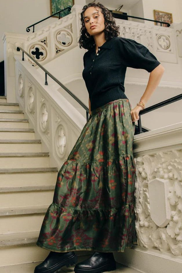 Love the Label - Maura Skirt - La dame Vert Olive