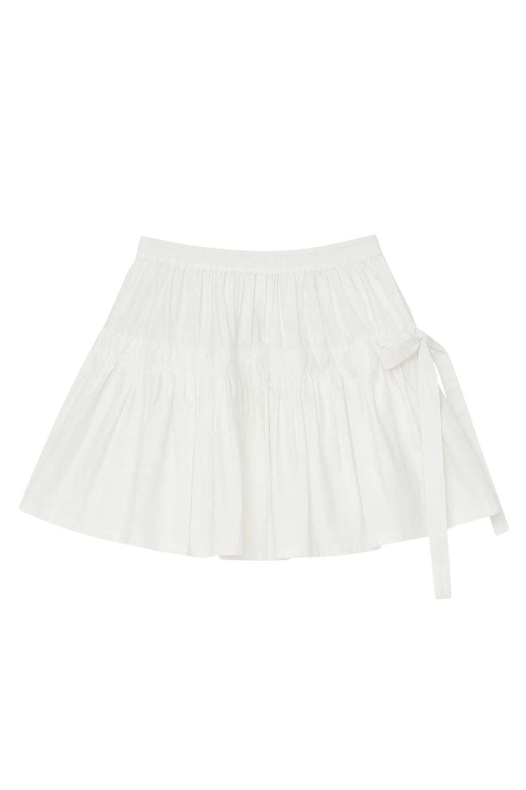 Road G - Havre Tie Mini Skirt - Off White