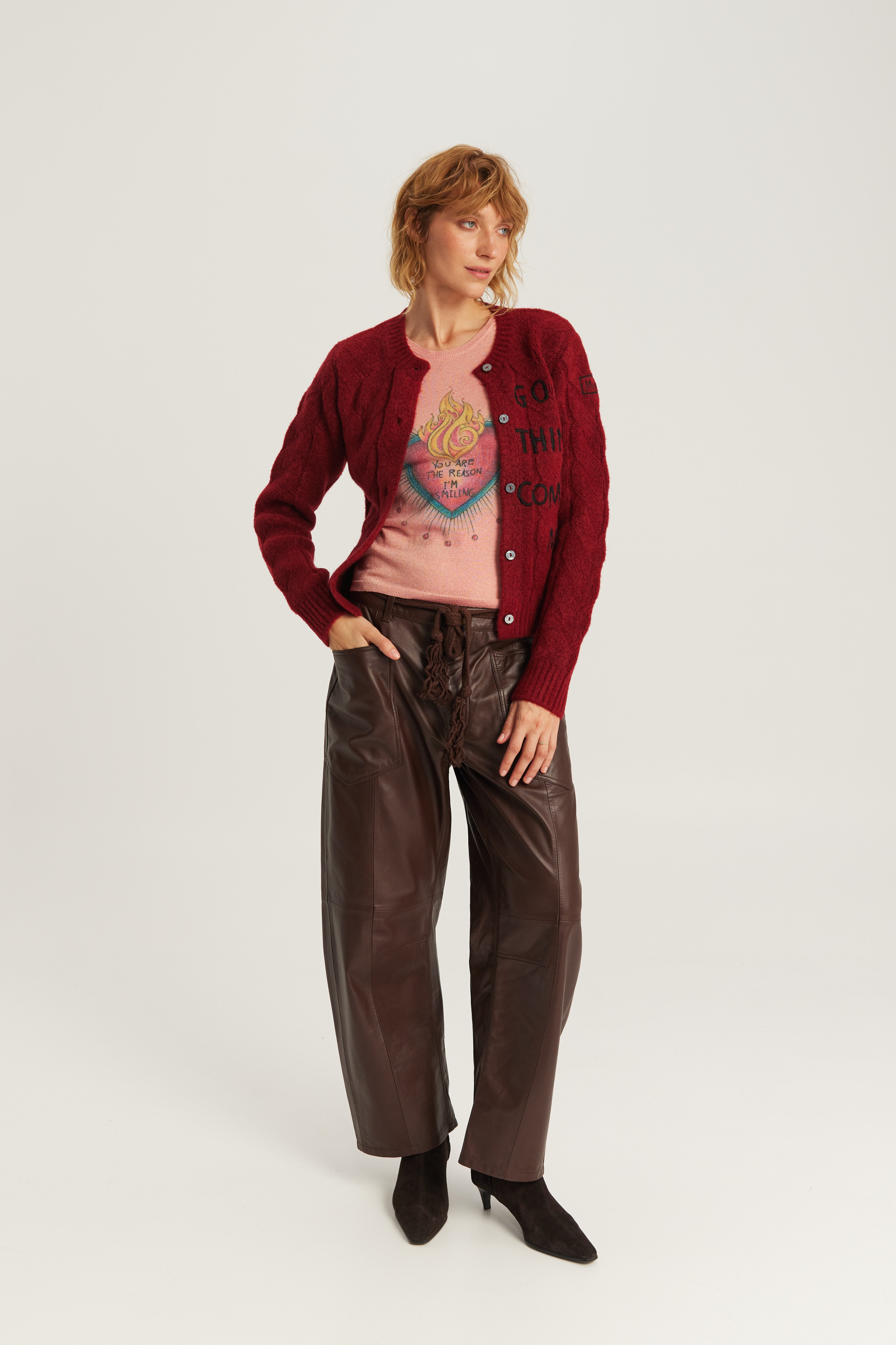 MYRA CROPPED CARDIGAN