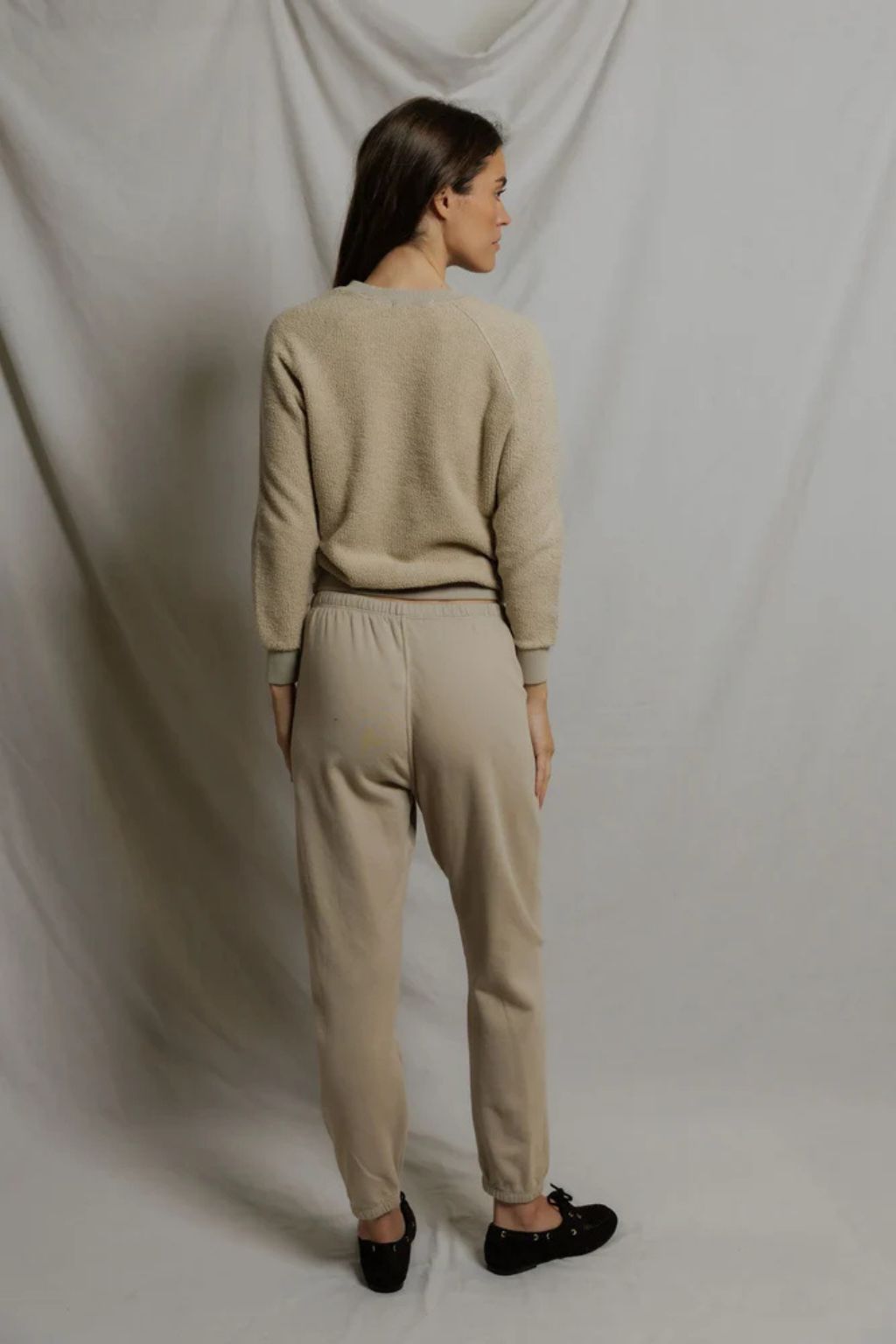 Perfect White Tee - Johnny French Terry Sweatpant