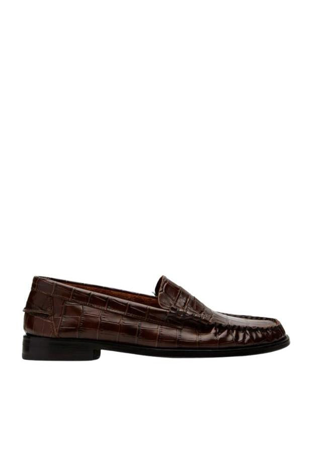 Augusta - Zoe Loafer Croc-Effect