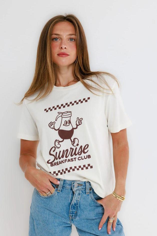 Sunny Somewhere - Sunrise Breakfast Club - Everyday Tee
