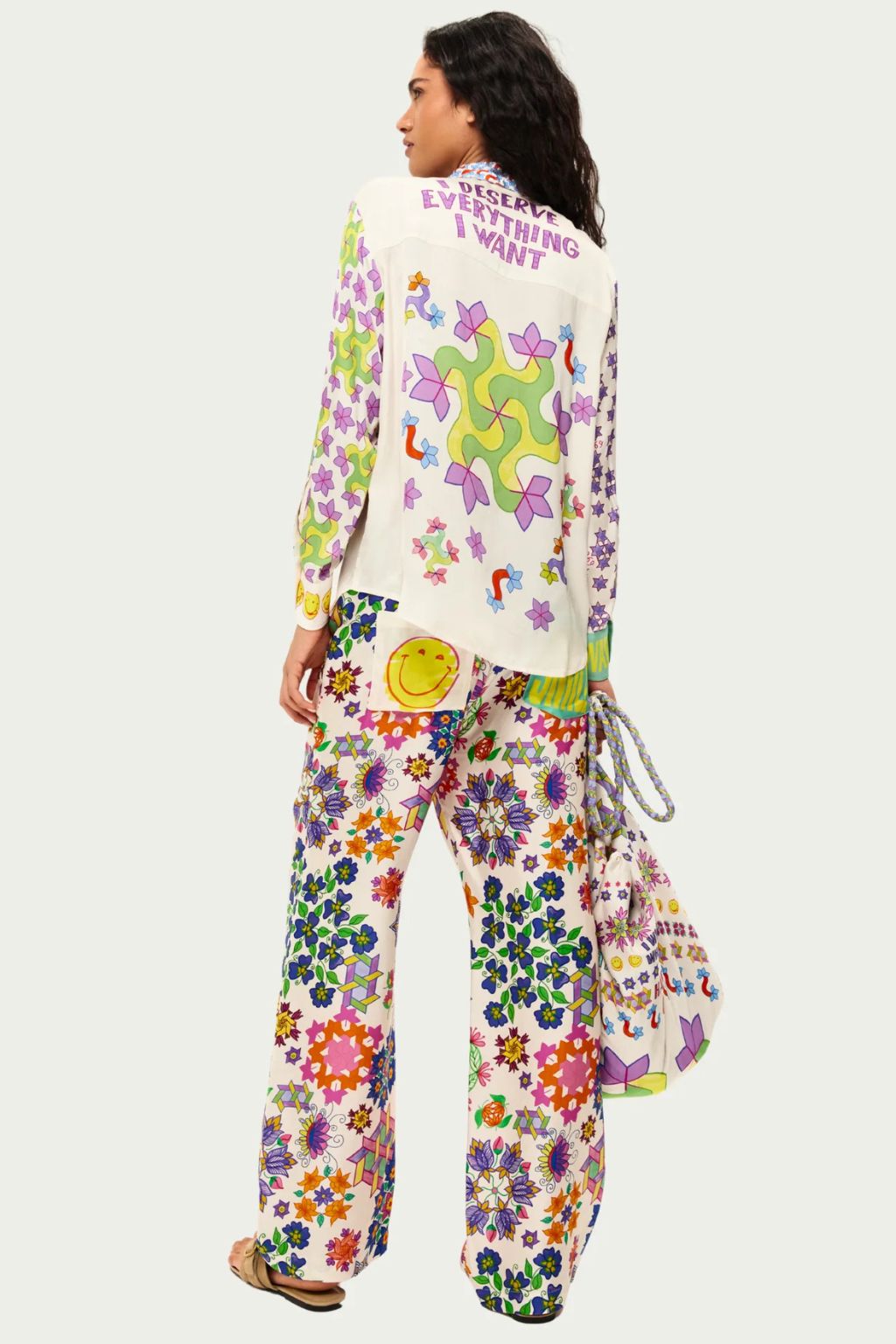 Me369 - Isabel Printed Shirt - Markers