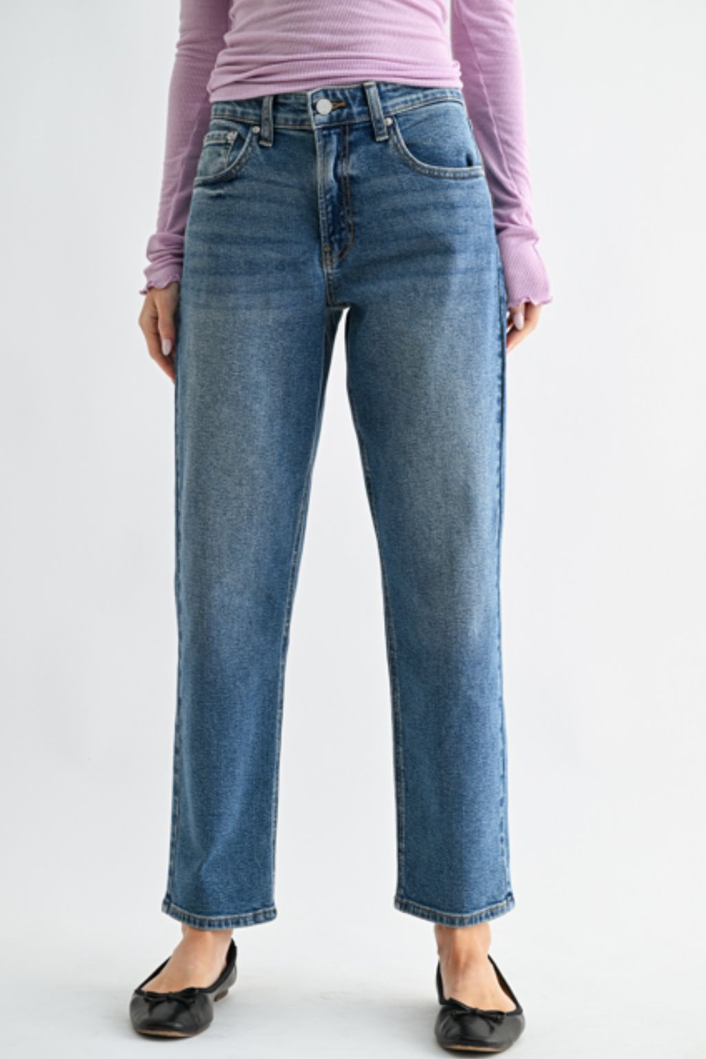 Just Black Denim - Boyfriend Jean