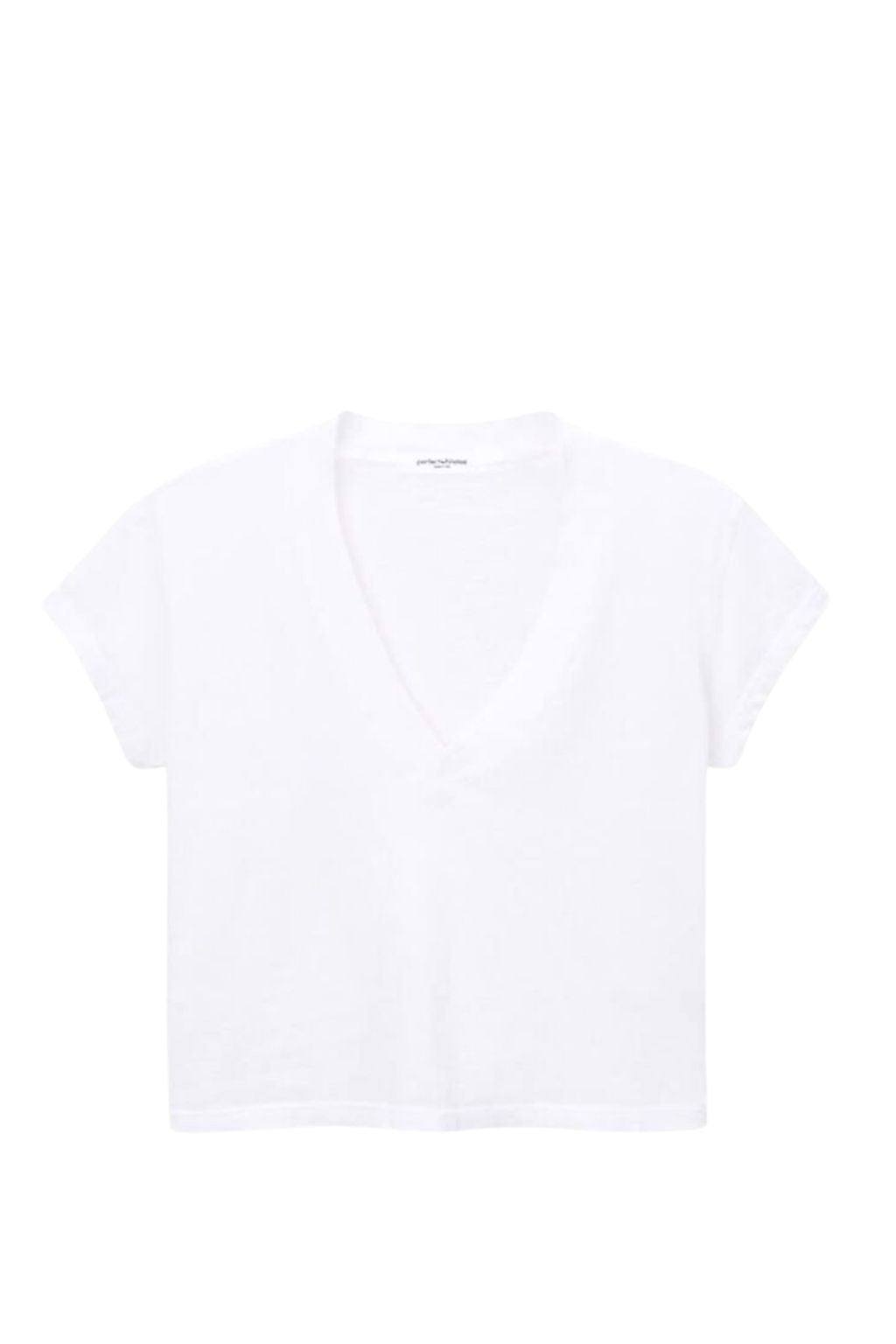 Perfect White Tee - Alanis V-neck