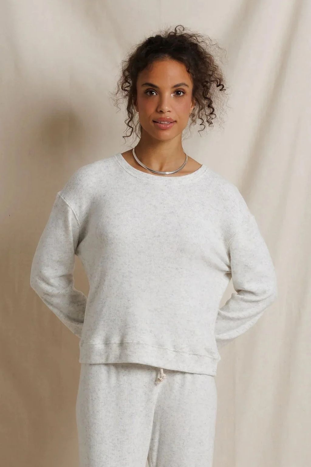 Perfect White Tee - Brinley Sweatshirt