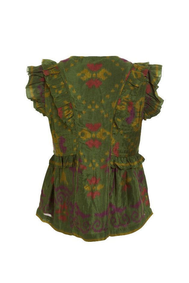 Love the Label - Clara Top - La Dame Vert Olive