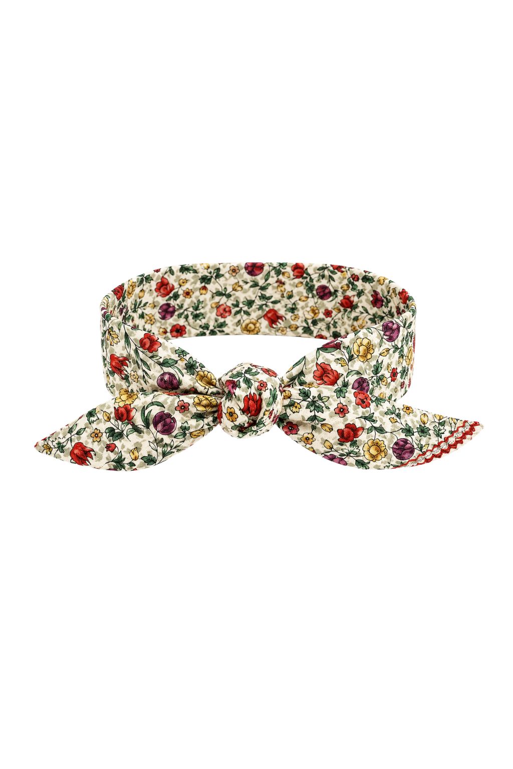 Olive and Bette's - Printed Bandana cherry