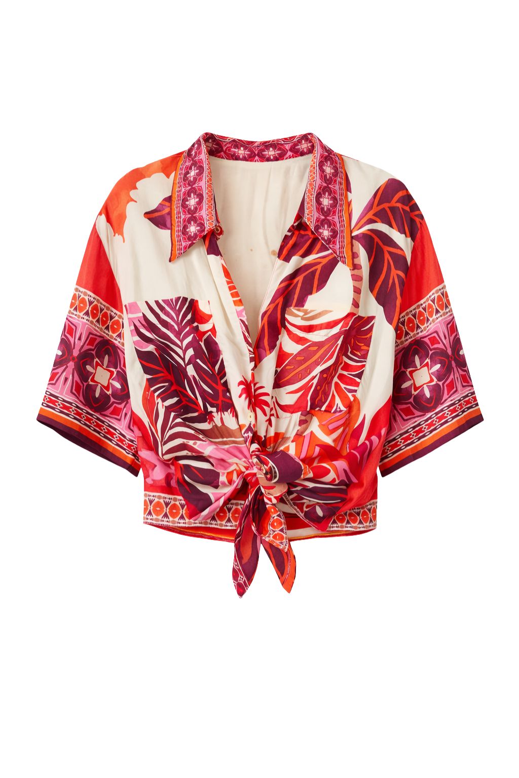 Miss June - Reese Shirt - Red