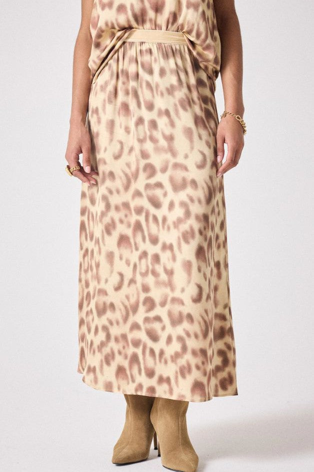 Notshy - Sharona Leopard Skirt