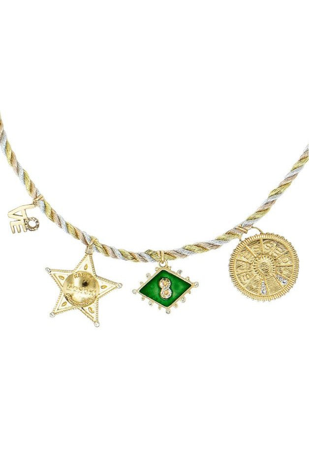 Monoki - Medal Necklace