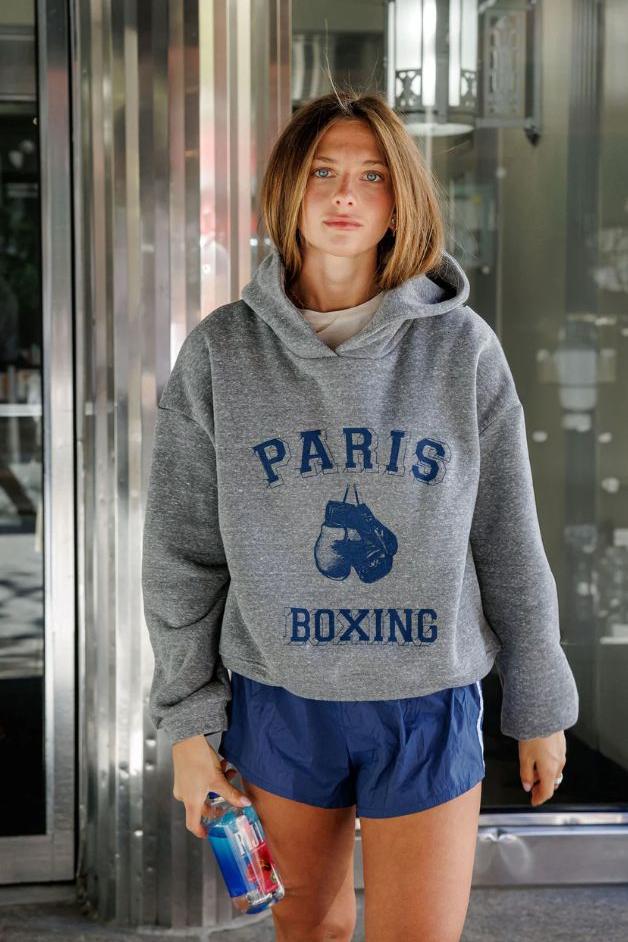 Sunny Somewhere - Paris Boxing - Heather Grey