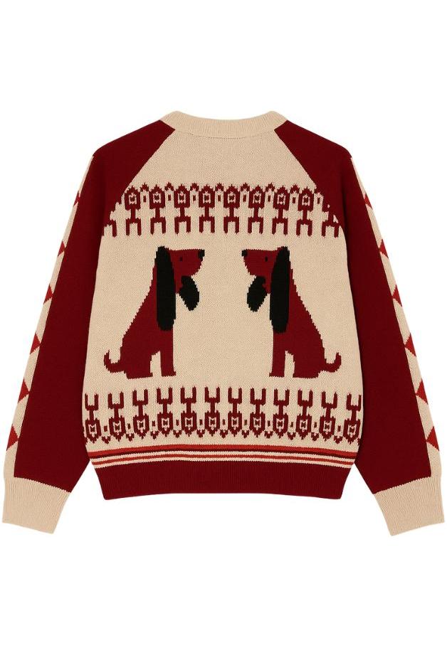 Olive and Bette's - Dog Detail Cardigan