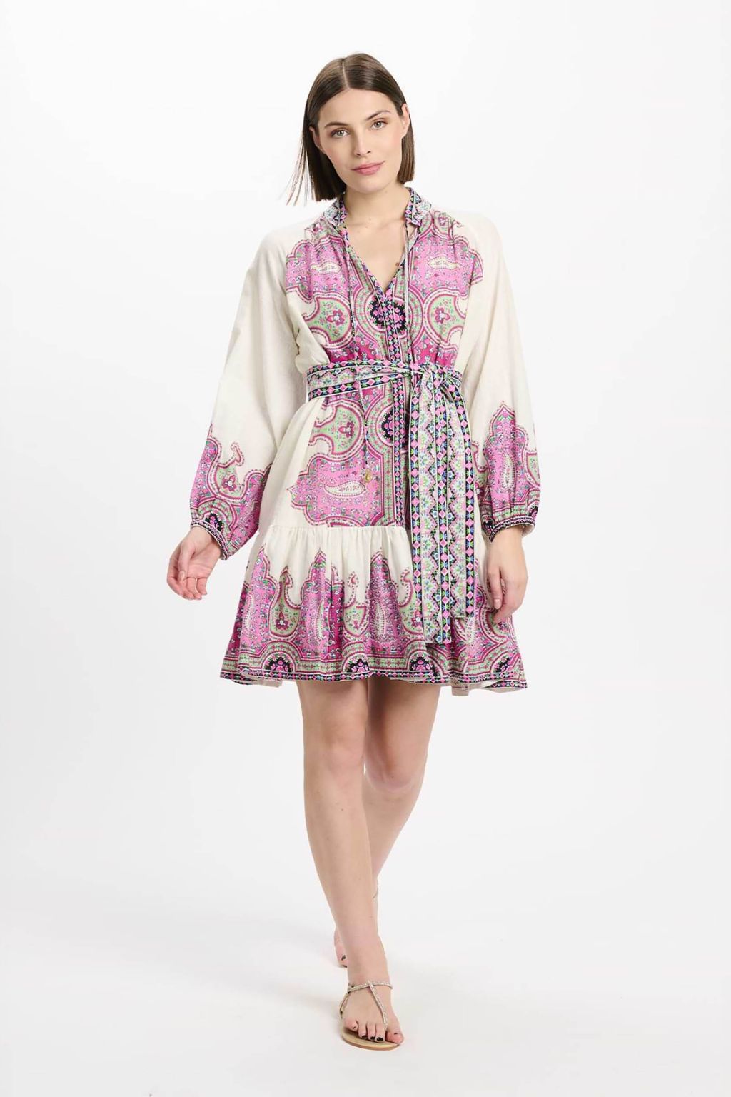 Miss June - Isabella Mini Dress - Pink