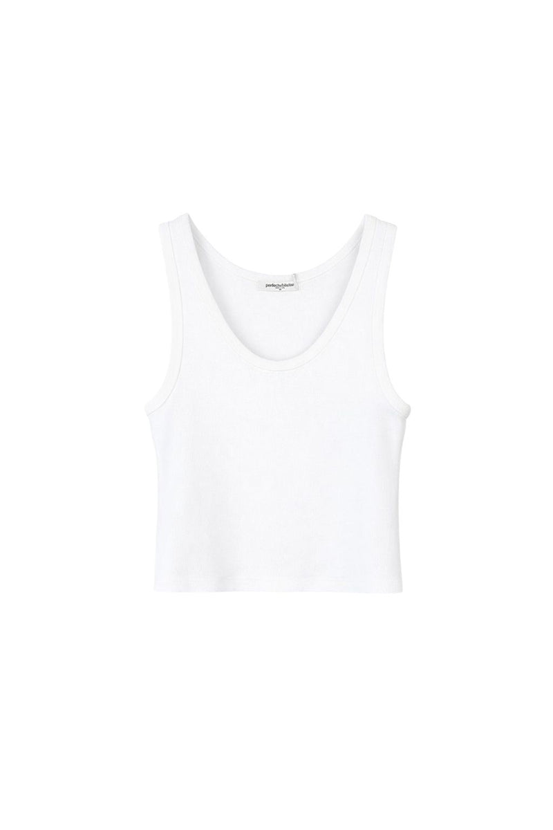 Perfect White Tee - Jordan U Neck Ribbed Tank — Olive & Bette's
