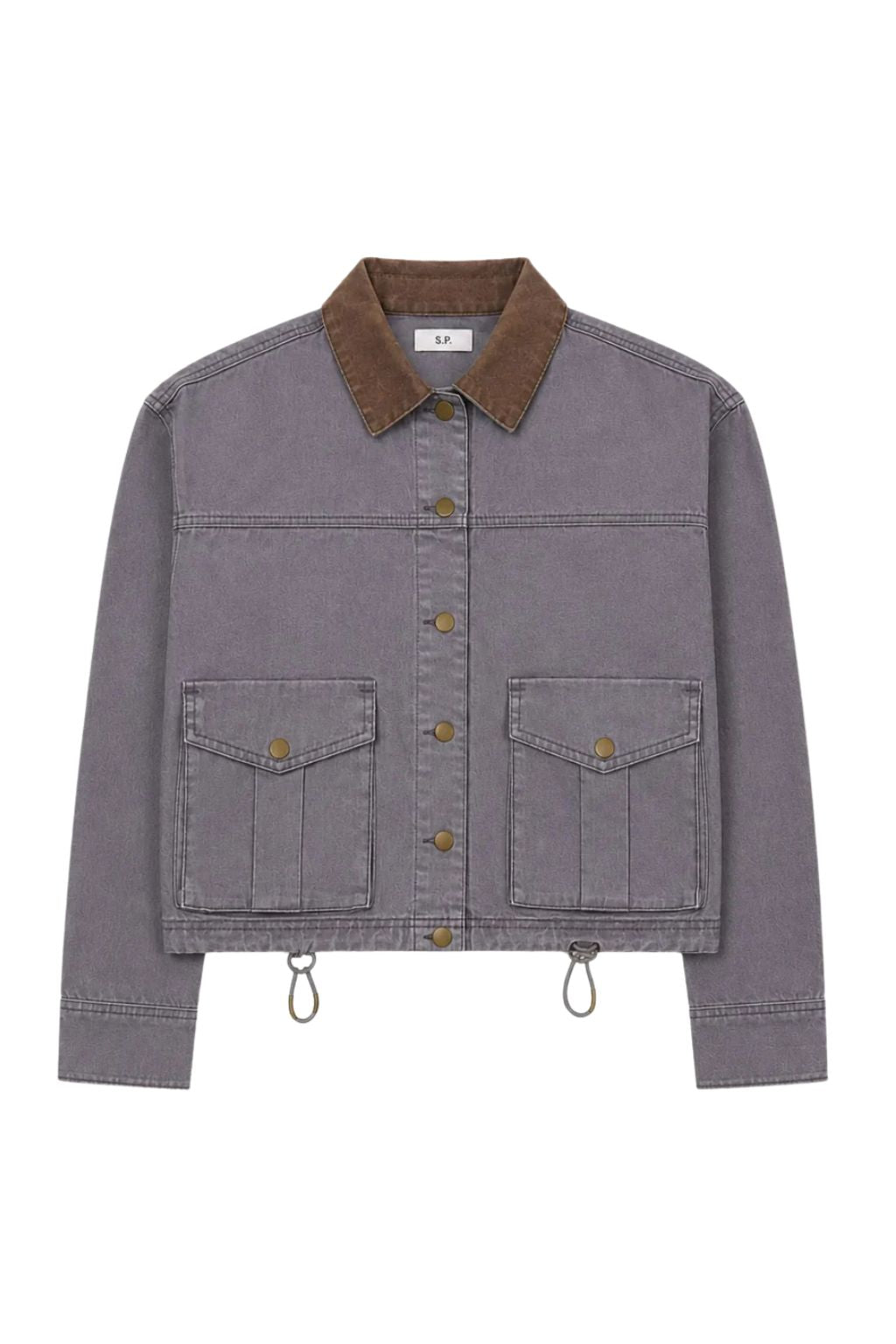 Road G - Utility Jacket With Contrast Collar