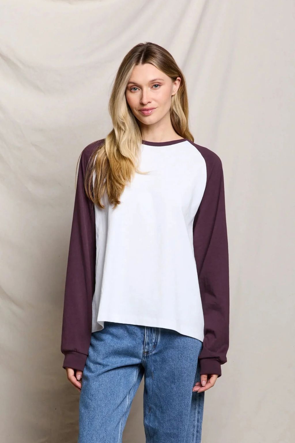 Perfect White Tee - Jacky Baseball Tee