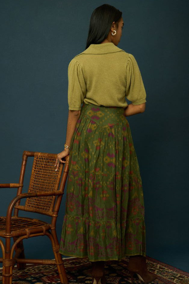 Love the Label - Maura Skirt - La dame Vert Olive