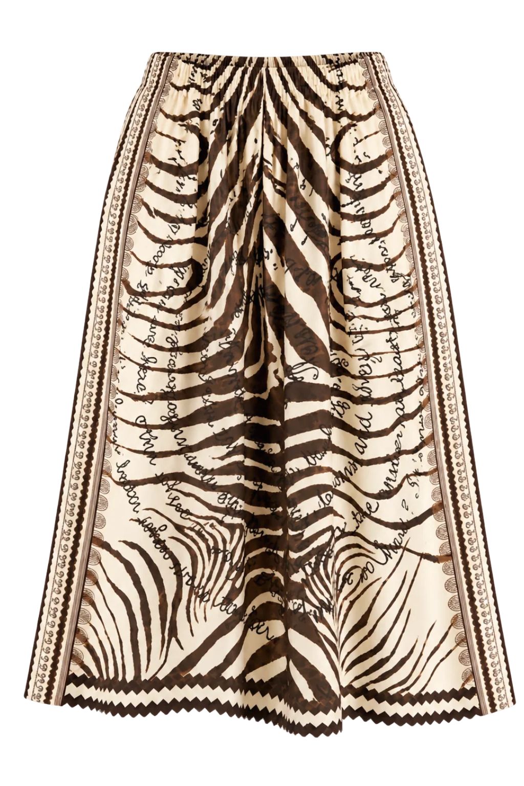 Me369 - Vanessa Midi Skirt - Noir Muse