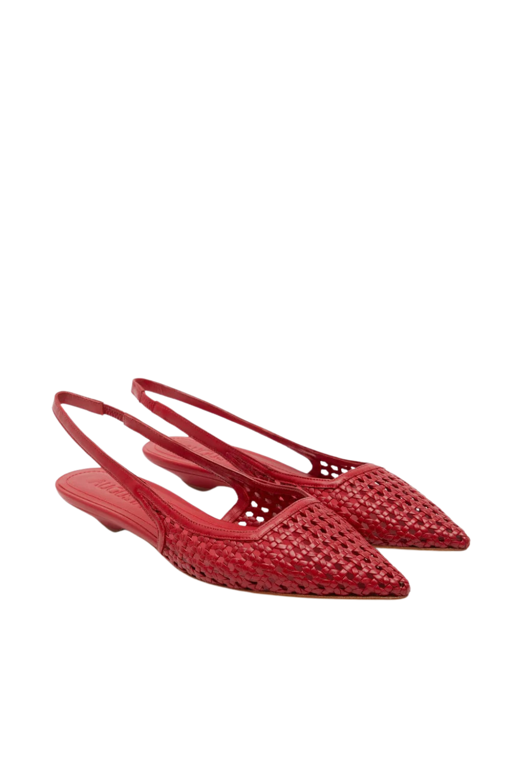 Augusta - Harper Woven Slingback - Red