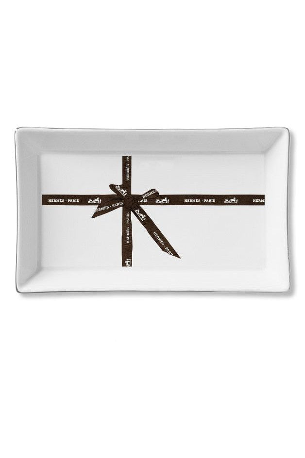 Toss Designs - Brown Bow Tray