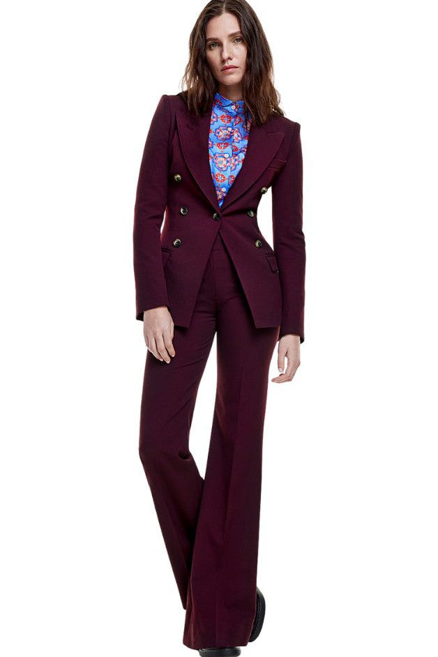 Smythe - Classic Pant - Plum