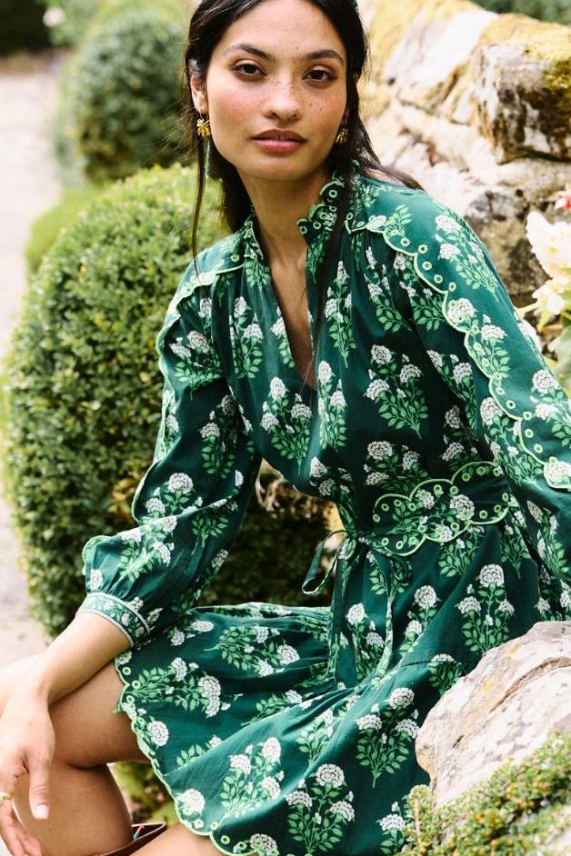 Pink City Prints - Mika Mini - Forest Buta