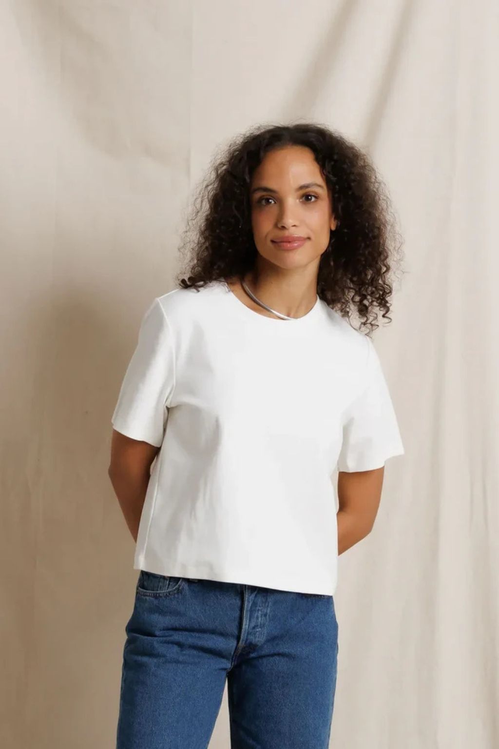 Perfect White Tee - Atlas Crewneck Tee