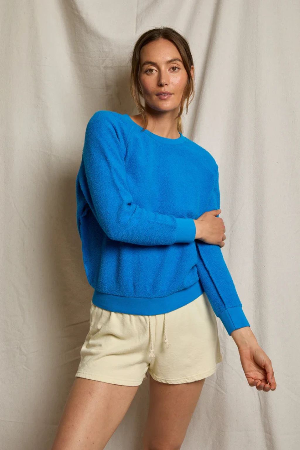 PerfectWhiteTee - Ziggy Inside Out Sweatshirt - Cobalt